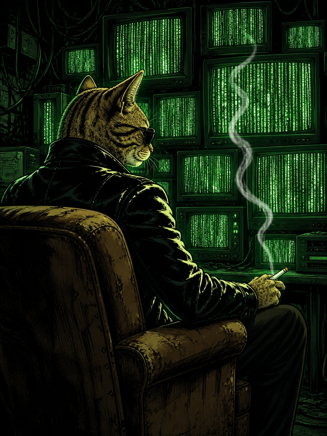 Watching the monitors
